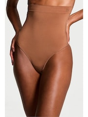 Victoria's Secret Caramel Nude Seamless Shaping High Waist Knickers - Image 1 of 4