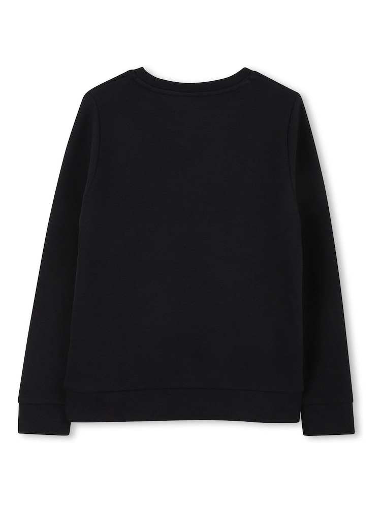 BOSS Black Logo Sweatshirt - Image 2 of 3 BOSS Black Logo Sweatshirt - Image 2 of 3