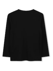BOSS Black Logo Long Sleeve T-Shirt - Image 2 of 2