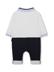 BOSS White All-In-One Smart Top and Trousers - Image 2 of 3