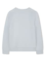 BOSS Blue Logo Sweatshirt - Image 2 of 4