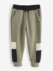 BOSS Green Cuffed Ankle Logo Joggers - Image 1 of 1