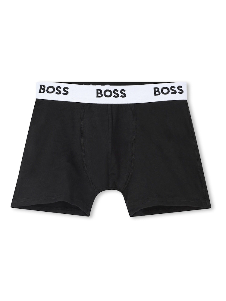 BOSS Black 3 Pack Logo Boxers - Image 1 of 2