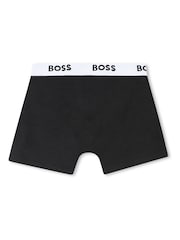 BOSS Black 3 Pack Logo Boxers - Image 2 of 2