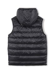 BOSS Green Logo Reversible Puffer Jacket Gilet - Image 2 of 6