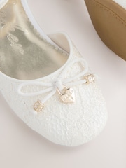 Baker by Ted Baker Glitter Bow Ocassion Heel Shoes - Image 4 of 6