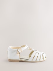 Baker by Ted Baker Ocassion Bow Charm Fisherman Sandals - Image 2 of 5