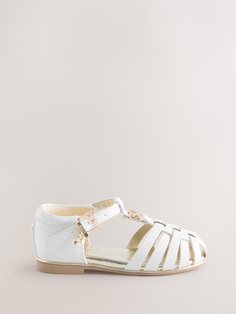 Baker by Ted Baker Ocassion Bow Charm Fisherman Sandals - Image 2 of 5