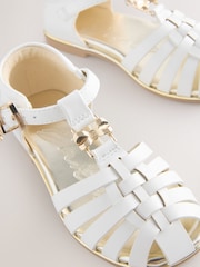 Baker by Ted Baker Ocassion Bow Charm Fisherman Sandals - Image 3 of 5