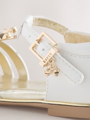 Baker by Ted Baker Ocassion Bow Charm Fisherman Sandals - Image 4 of 5