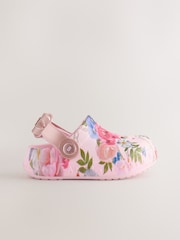 وردي زهور - Baker by Ted Baker Girls Bow Clog Sandals - صورة 3 من 7