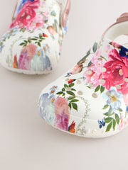 أبيض زهور - Baker by Ted Baker Girls Bow Clog Sandals - صورة 6 من 7