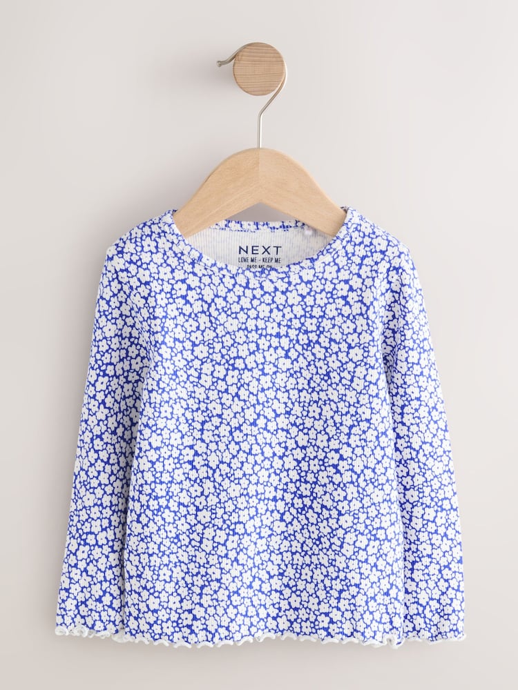 Lemon Yellow Dog - Long sleeve Embroidered Ribbed Top (3mths-7yrs) - صورة 1 من 4 Lemon Yellow Dog - Long sleeve Embroidered Ribbed Top (3mths-7yrs) - صورة 1 من 4