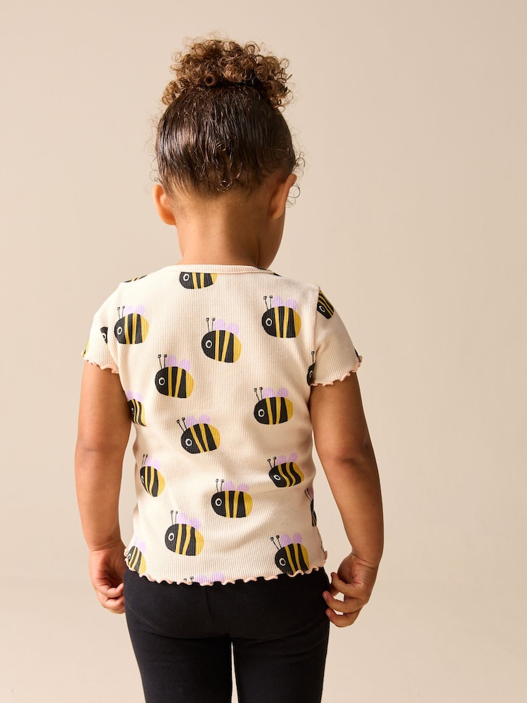 T-shirt Next Brodé Vélo Pour Fille 3-4 Ans - Occasion Très Bon état
