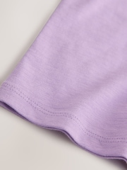 Purple Lemon Short Sleeve Embroidered T-Shirt (3mths-7yrs) - Image 7 of 7