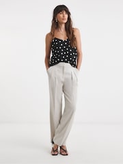 JD Williams Blue Strappy Camisoles 2 Pack - Image 6 of 6