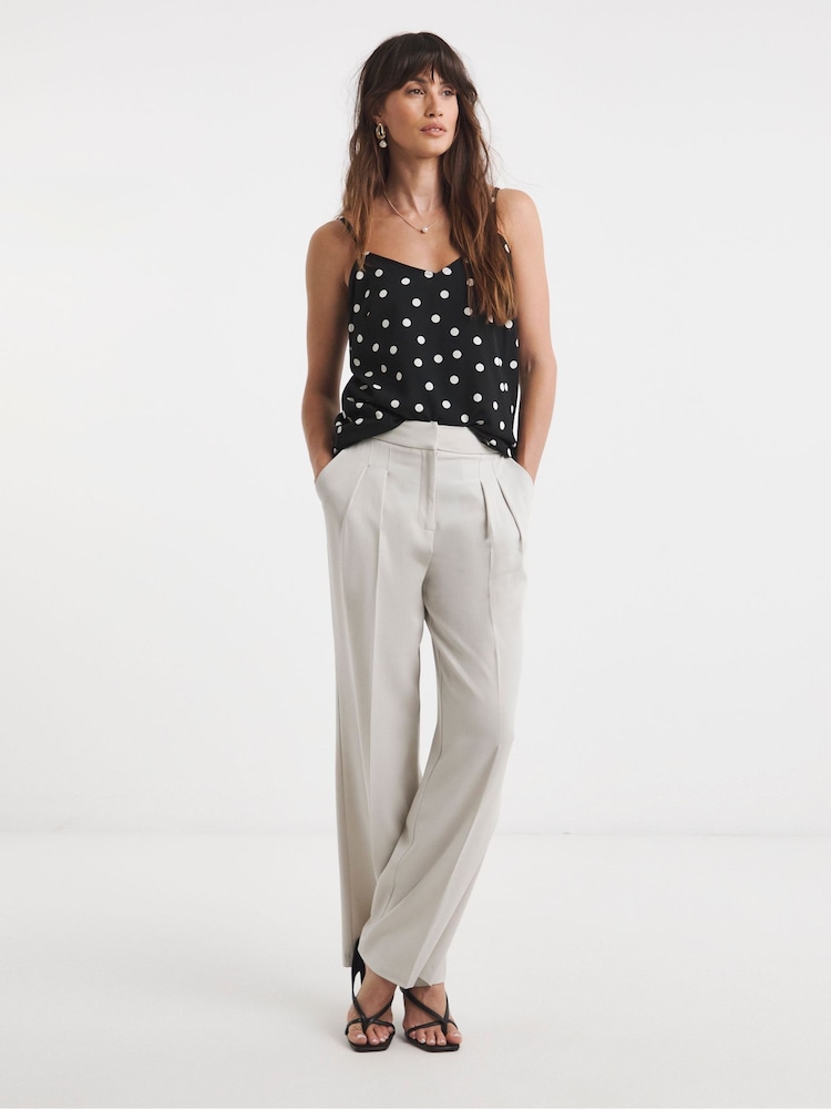JD Williams Blue Strappy Camisoles 2 Pack - Image 6 of 6
