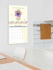 Portico Designs Cream 2026 Boofle Square Wall Calendar & Slim Diary - Image 3 of 6