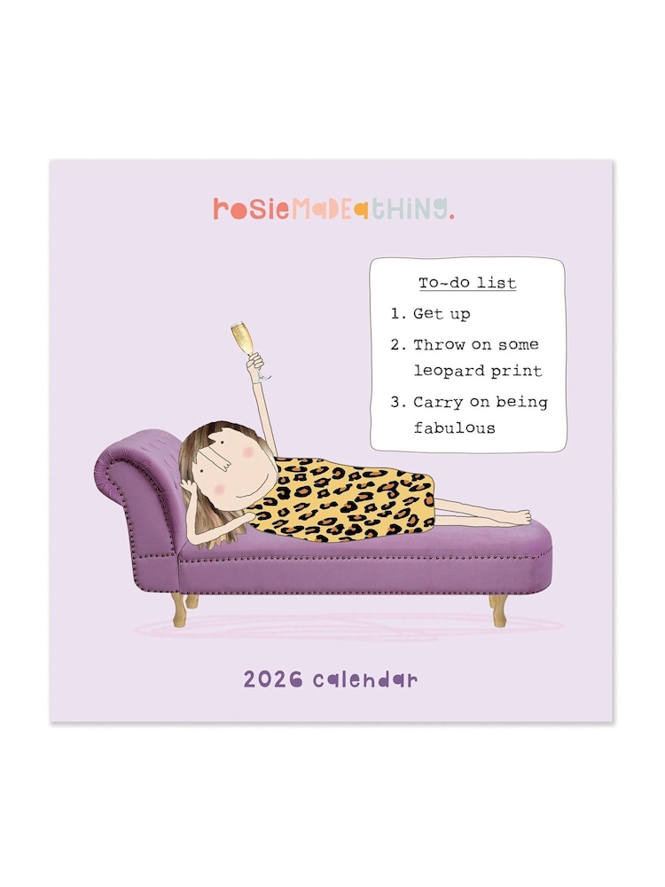Portico Designs 2026 Rosie Made a Thing Square Wall Calendar & Slim Diary - Image 2 of 6