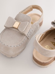 Baker by Ted Baker Floral Mocassin Mule Clog Sandals - Image 3 of 5