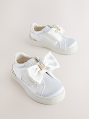 Baker by Ted Baker Organza Bow Trainers - Image 1 of 7