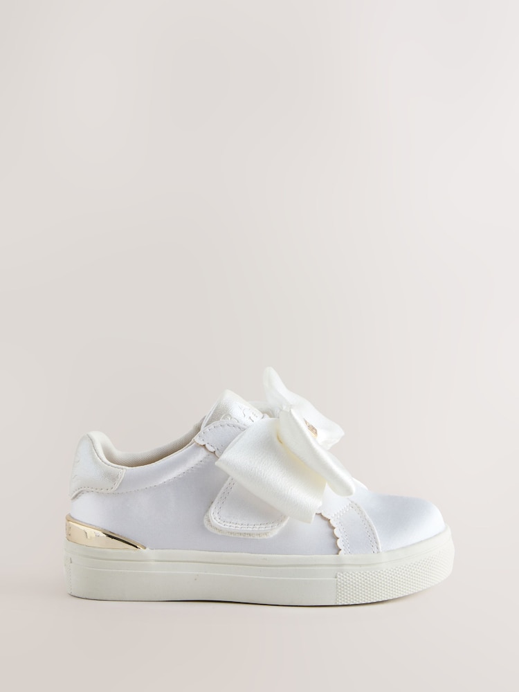 Baker by Ted Baker Organza Bow Trainers - Image 2 of 7 Baker by Ted Baker Organza Bow Trainers - Image 2 of 7