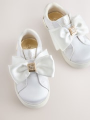 Baker by Ted Baker Organza Bow Trainers - Image 3 of 7