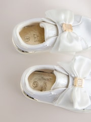 Baker by Ted Baker Organza Bow Trainers - Image 4 of 7