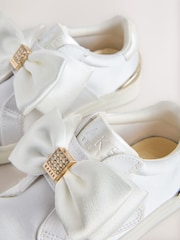 Baker by Ted Baker Organza Bow Trainers - Image 6 of 7