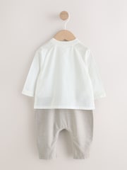 Neutral Baby Occasion Romper (0mths-2yrs) - Image 2 of 6