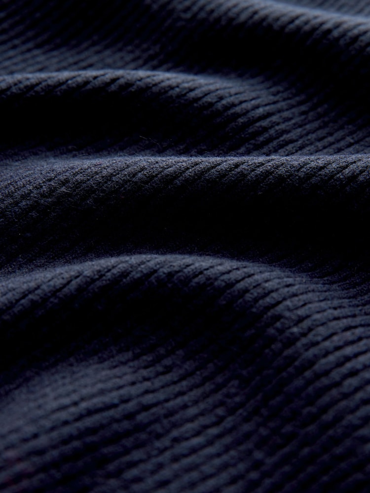 Navy Blue Supersoft Sailor Collar Layered Jumper - Image 2 of 2 Navy Blue Supersoft Sailor Collar Layered Jumper - Image 2 of 2