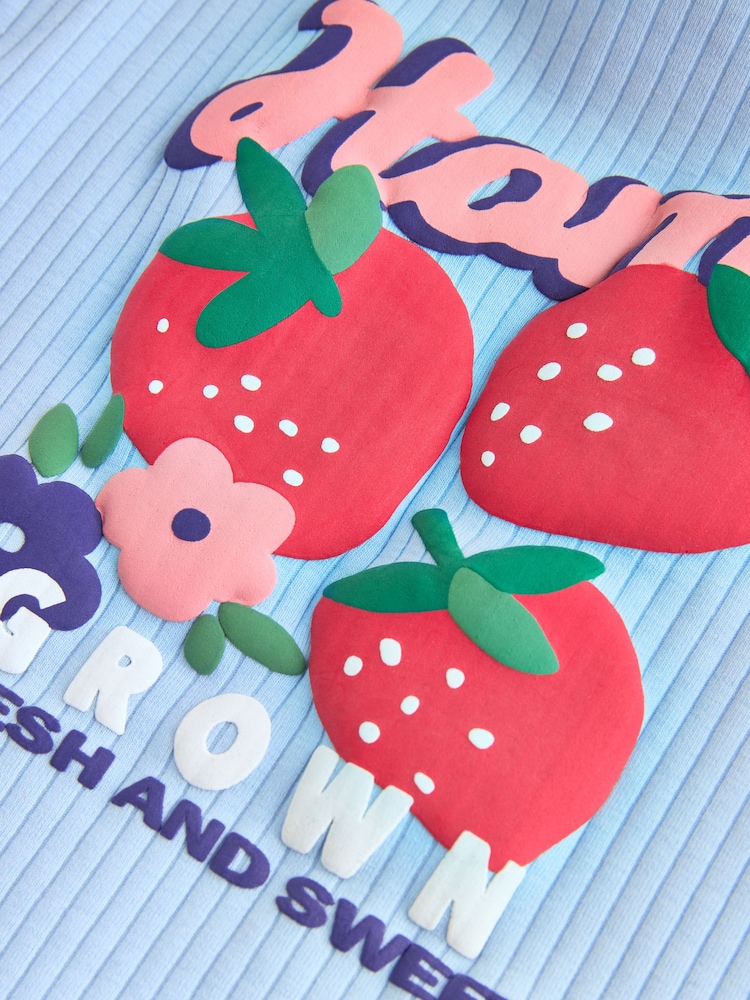 فراولة لون أحمر - طقم بلوزة بأكمام طويلة وبنطال ضيق 6 قطعة (من عمر 0شهر إلى3سنة) - صورة 16 من 16