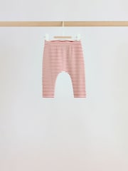 فراولة لون أحمر - طقم بلوزة بأكمام طويلة وبنطال ضيق 6 قطعة (من عمر 0شهر إلى3سنة) - صورة 4 من 16