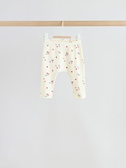 فراولة لون أحمر - طقم بلوزة بأكمام طويلة وبنطال ضيق 6 قطعة (من عمر 0شهر إلى3سنة) - صورة 6 من 16