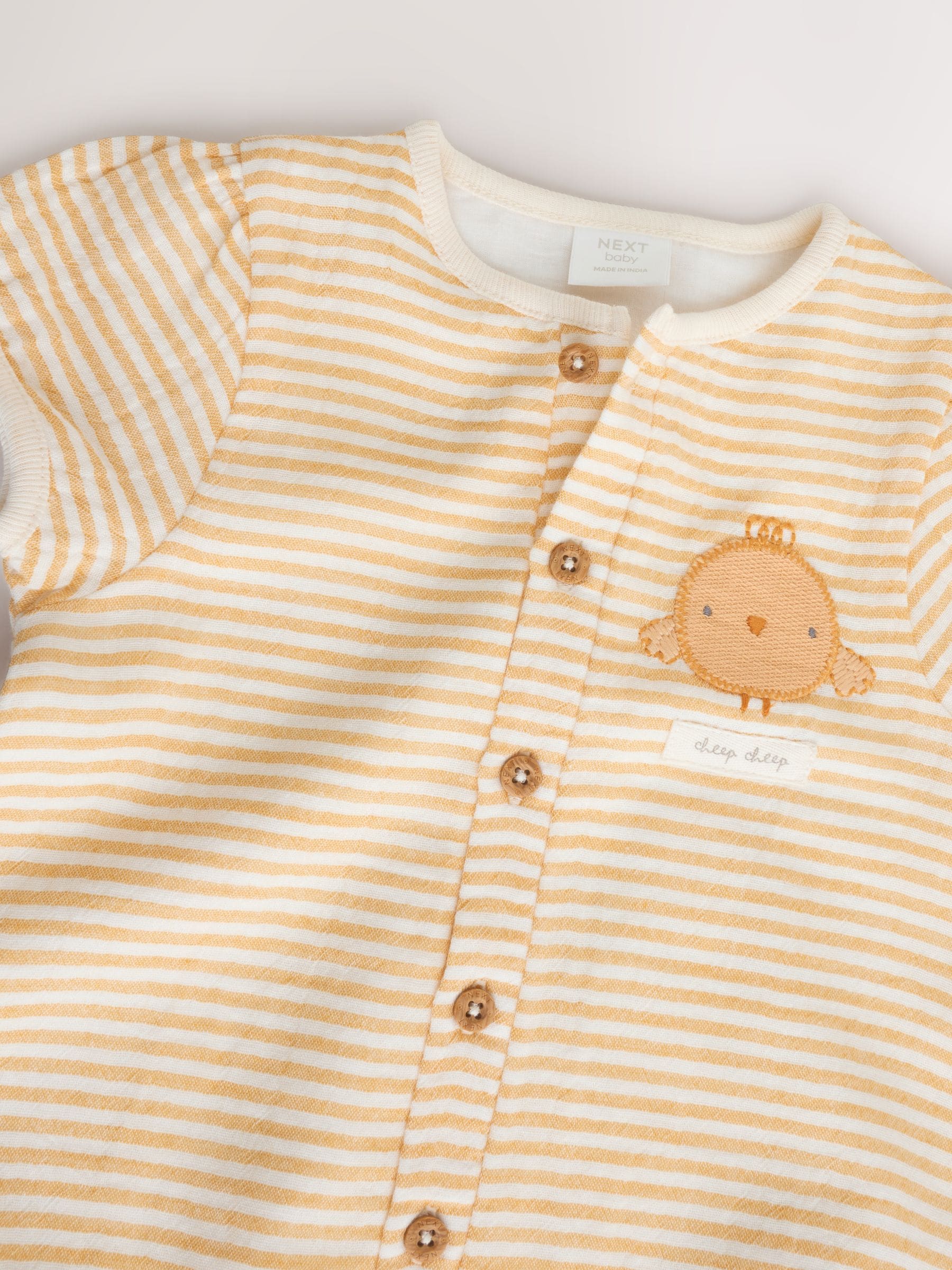 Buy Yellow Little Chick Baby Woven Romper (0mths-3yrs) from Next