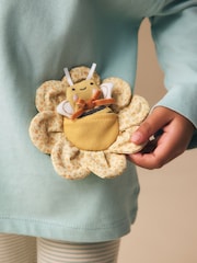 Pale Green Padded Bee Long Sleeve T-Shirt (3mths-7yrs) - Image 4 of 8