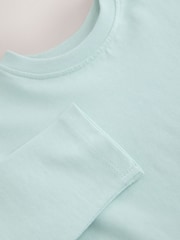 Pale Green Padded Bee Long Sleeve T-Shirt (3mths-7yrs) - Image 7 of 8