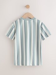 Mineral Stripe Regular Fit Short Sleeve Graphic Print T-Shirt (3-16yrs) - Image 2 of 4