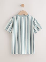 ミネラル ストライプ - レギュラーフィット 半袖 グラフィック プリント Tシャツ（3～16歳） - 画像 6 / 8