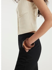 River Island Black Slim Cigarette Trousers - Image 3 of 4
