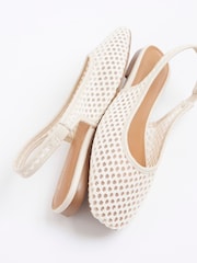 River Island Crochet Slingback Shoes - Imagen 5 de 5