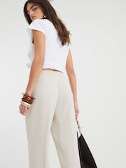 River Island Natural Tailored Joggers - Image 4 of 4
