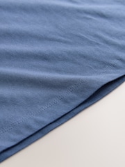 Mid Blue Regular Fit Short Sleeve T-Shirt (3-16yrs) - Image 3 of 4