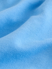 أزرق زهور - سويت شيرت ياقة بحافة مستديرة (3 أشهر- 7 سنوات) - صورة 7 من 9