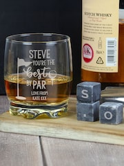 Personalised Par Glass & Whisky Stones By PMC - Image 7 of 7