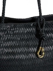 Dune London Large Daxon Woven Tote Bag - Imagen 5 de 5
