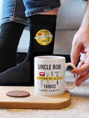 Personalised Fixer of All Things Mug & Socks Gift Set - Image 3 of 3