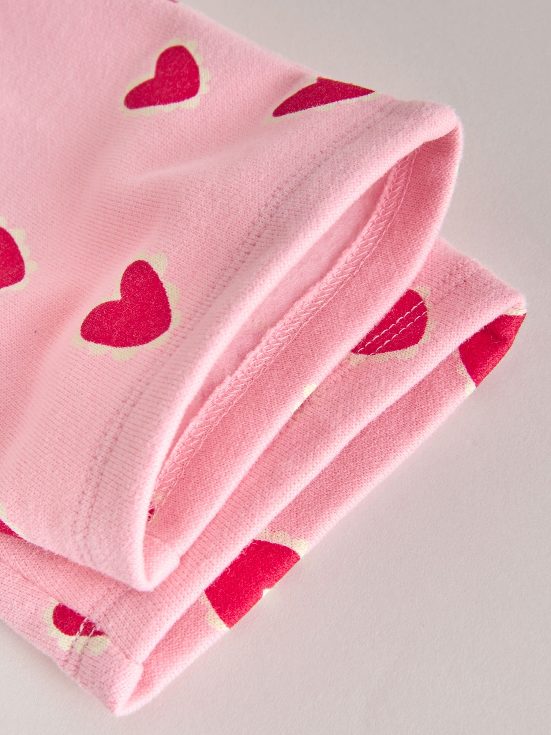 Buy Pink Heart - Top & Leggings Set 2 Piece (0mths-2yrs) from Next