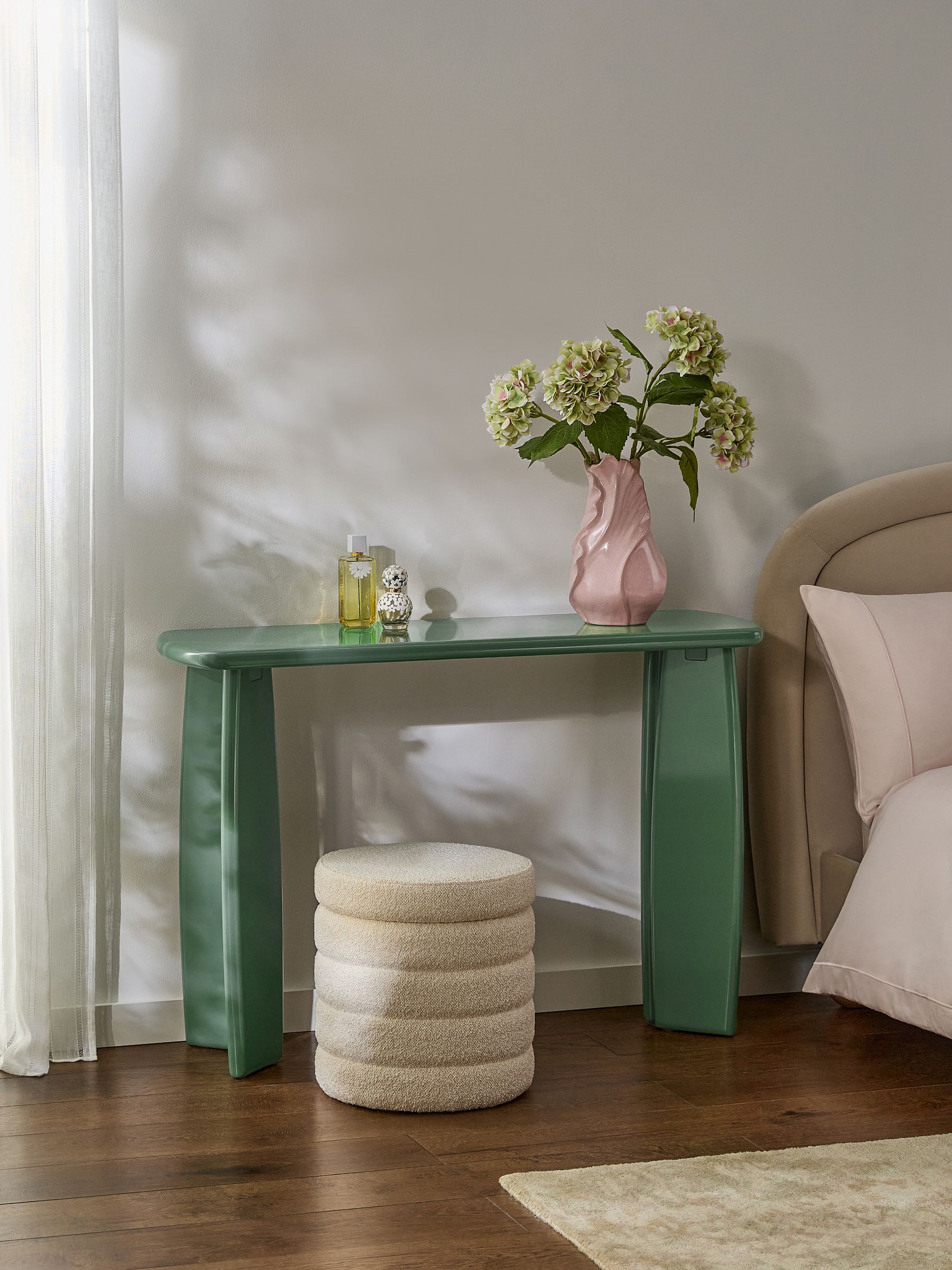 Buy Green Lola Gloss Console Dressing Table from the Next UK