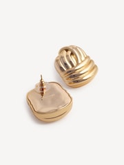 Self-Portrait Gold Gold Tone Knot Earrings - Image 1 of 4